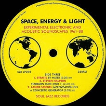 Load image into Gallery viewer, Various | Space, Energy & Light (Experimental Electronic And Acoustic Soundscapes 1961-88) (New)