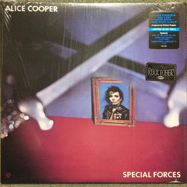 新品！ALICE COOPER/SPECIAL FORCES 国内盤 旧規格 未開封！アリス・クーパー/スペシャル・フォーセス 国内盤 新品未開封！激レア！ Vintage 1981 Alice Cooper Special Forces Raglan Concert T Shirt Medium