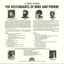 Load image into Gallery viewer, The Descendants Of Mike And Phoebe | A Spirit Speaks (New)