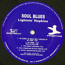 Load image into Gallery viewer, Lightnin' Hopkins | Soul Blues