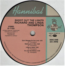 Load image into Gallery viewer, Richard & Linda Thompson | Shoot Out The Lights (New)