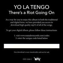 Load image into Gallery viewer, Yo La Tengo | There's A Riot Going On (New)