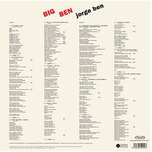 Load image into Gallery viewer, Jorge Ben | Big Ben (New)