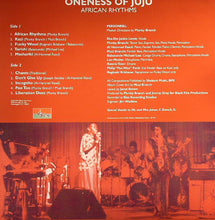 Load image into Gallery viewer, Oneness Of Juju | African Rhythms (New)