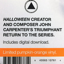 Load image into Gallery viewer, John Carpenter | Halloween (Original Motion Picture Soundtrack) (New)