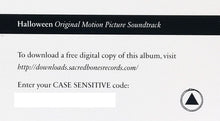 Load image into Gallery viewer, John Carpenter | Halloween (Original Motion Picture Soundtrack) (New)