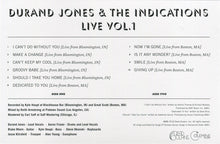 Load image into Gallery viewer, Durand Jones & The Indications | Live Vol. 1 (New)