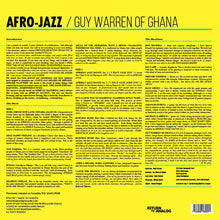 Load image into Gallery viewer, Guy Warren | Afro-Jazz (New)