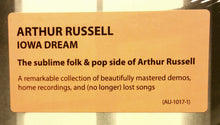 Load image into Gallery viewer, Arthur Russell | Iowa Dream (New)