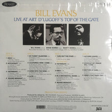 Load image into Gallery viewer, Bill Evans | Live At Art D'Lugoff's Top Of The Gate (New)