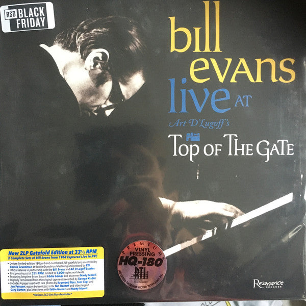 Bill Evans Live at Art D'Lugoff's Top of The Gate [180-gram