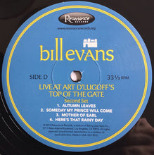 Load image into Gallery viewer, Bill Evans | Live At Art D'Lugoff's Top Of The Gate (New)