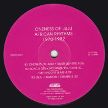 Load image into Gallery viewer, Oneness Of Juju | African Rhythms 1970-1982 (New)