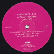 Load image into Gallery viewer, Oneness Of Juju | African Rhythms 1970-1982 (New)