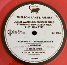 Load image into Gallery viewer, Emerson, Lake & Palmer | Live At Waterloo Concert Field Stanhope NJ USA 31st July 1992