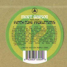 Load image into Gallery viewer, Mort Garson | Music From Patch Cord Productions (New)