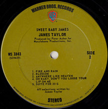 Load image into Gallery viewer, James Taylor (2) | Sweet Baby James