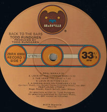 Load image into Gallery viewer, Todd Rundgren | Back To The Bars
