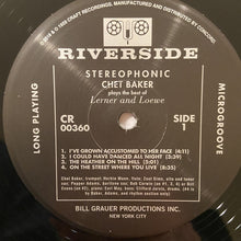 Load image into Gallery viewer, Chet Baker | Plays The Best Of Lerner & Loewe (New)