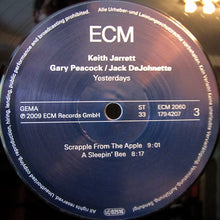 Load image into Gallery viewer, Keith Jarrett / Gary Peacock / Jack DeJohnette | Yesterdays