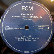 Load image into Gallery viewer, Keith Jarrett / Gary Peacock / Jack DeJohnette | Yesterdays