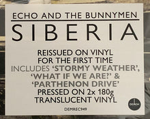 Load image into Gallery viewer, Echo & The Bunnymen | Siberia (New)