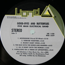 Load image into Gallery viewer, Five Man Electrical Band | Good-Byes & Butterflies