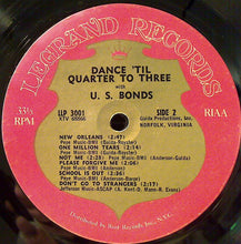 Load image into Gallery viewer, Gary U.S. Bonds | Dance 'Til Quarter To Three With U. S. Bonds