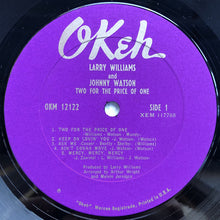 Load image into Gallery viewer, Larry Williams & Johnny Watson | Two For The Price Of One