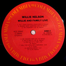 Load image into Gallery viewer, Willie Nelson | Willie And Family Live