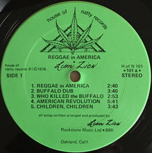 Load image into Gallery viewer, Lion Zion | Reggae In America