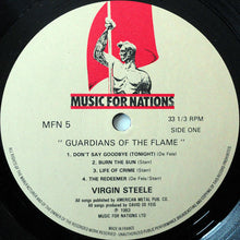 Load image into Gallery viewer, Virgin Steele | Guardians Of The Flame