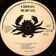 Load image into Gallery viewer, The Soft Boys | A Can Of Bees (New)