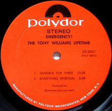 Load image into Gallery viewer, The Tony Williams Lifetime | Emergency!