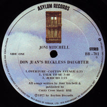 Load image into Gallery viewer, Joni Mitchell | Don Juan's Reckless Daughter