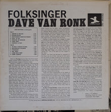Load image into Gallery viewer, Dave Van Ronk | Folksinger