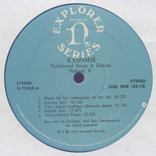 Load image into Gallery viewer, David Lewiston | Kashmir: Traditional Songs & Dances, Volume II