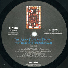 Load image into Gallery viewer, The Alan Parsons Project | The Turn Of A Friendly Card