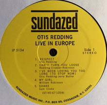 Load image into Gallery viewer, Otis Redding | Otis Redding Live In Europe (New)