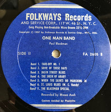 Load image into Gallery viewer, John "Paul" Blackman | One Man Band