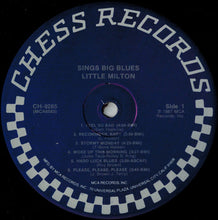 Load image into Gallery viewer, Little Milton | Sings Big Blues