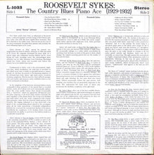 Load image into Gallery viewer, Roosevelt Sykes | The Country Blues Piano Ace (1929-1932)
