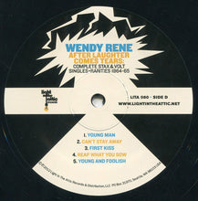 Load image into Gallery viewer, Wendy Rene | After Laughter Comes Tears: Complete Stax & Volt Singles + Rarities 1964-1965 (New)