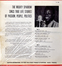 Load image into Gallery viewer, Mighty Sparrow | The Mighty Sparrow Sings True Life Stories Of Passion, People & Politics