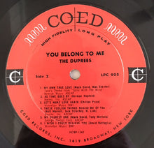 Load image into Gallery viewer, The Duprees | You Belong To Me