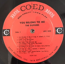 Load image into Gallery viewer, The Duprees | You Belong To Me