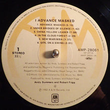 Load image into Gallery viewer, Andy Summers | I Advance Masked