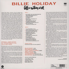 Load image into Gallery viewer, Billie Holiday | All Or Nothing At All (New)