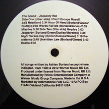 Load image into Gallery viewer, The Sound (2) | Jeopardy (New)