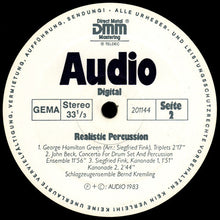 Load image into Gallery viewer, Schlagzeugensemble Bernd Kremling | Audioplatte 2: Realistic Percussion